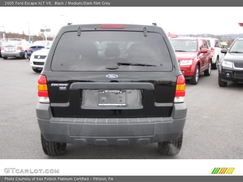 Black / Medium/Dark Flint Grey 2005 Ford Escape XLT V6