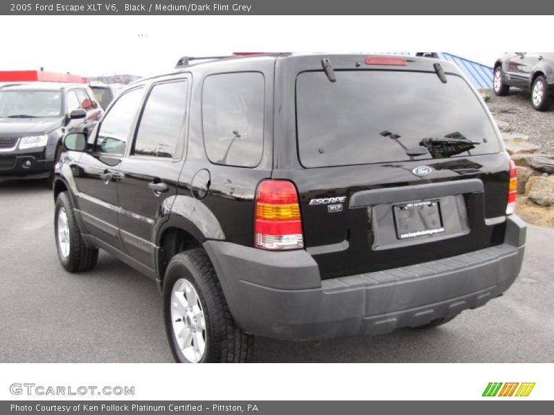 Black / Medium/Dark Flint Grey 2005 Ford Escape XLT V6