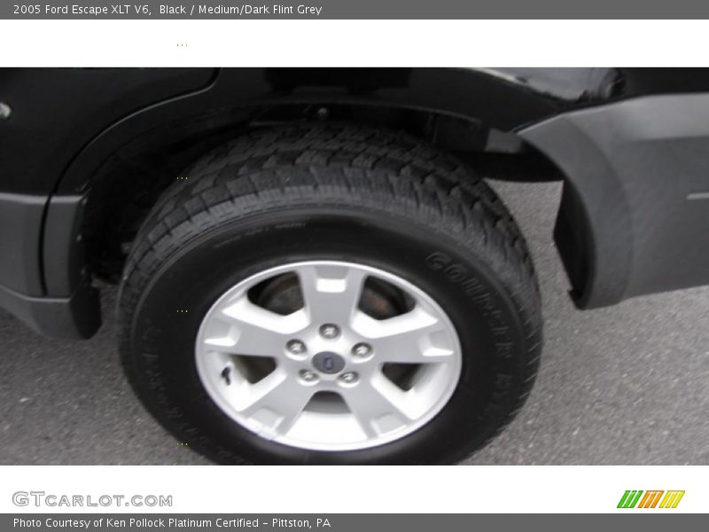 Black / Medium/Dark Flint Grey 2005 Ford Escape XLT V6