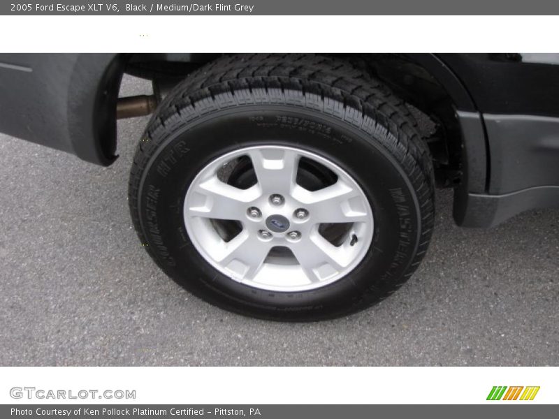 Black / Medium/Dark Flint Grey 2005 Ford Escape XLT V6