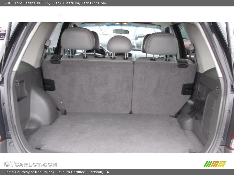 Black / Medium/Dark Flint Grey 2005 Ford Escape XLT V6