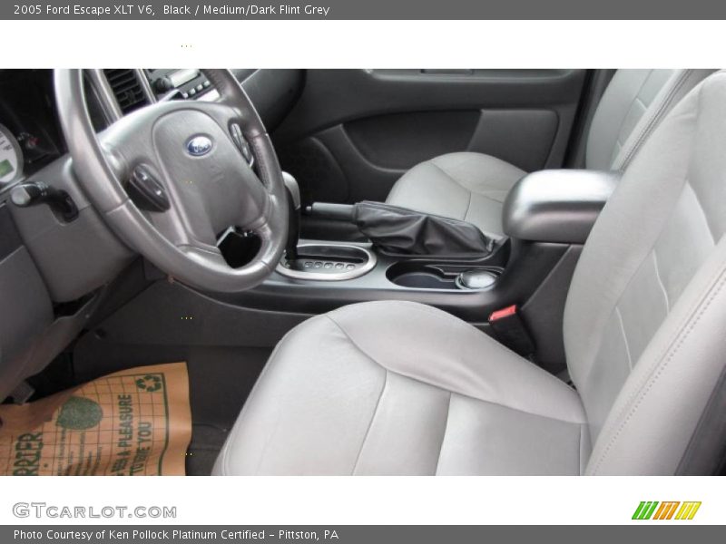 Black / Medium/Dark Flint Grey 2005 Ford Escape XLT V6