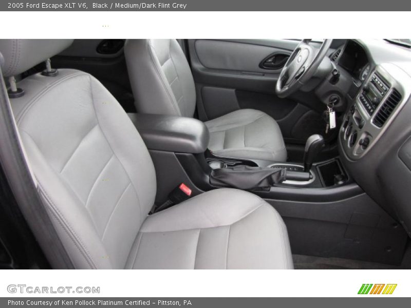 Black / Medium/Dark Flint Grey 2005 Ford Escape XLT V6