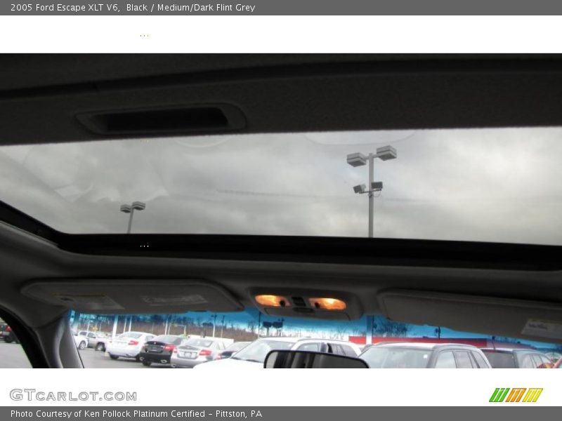 Black / Medium/Dark Flint Grey 2005 Ford Escape XLT V6