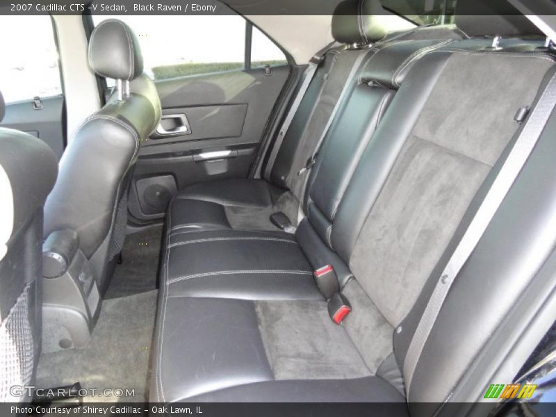  2007 CTS -V Sedan Ebony Interior