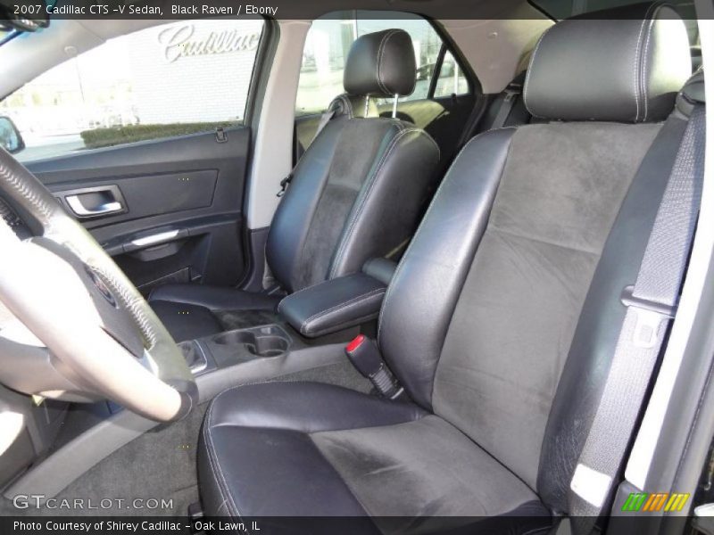  2007 CTS -V Sedan Ebony Interior