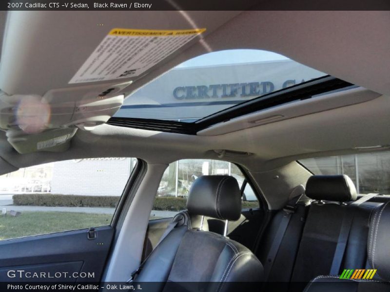 Black Raven / Ebony 2007 Cadillac CTS -V Sedan