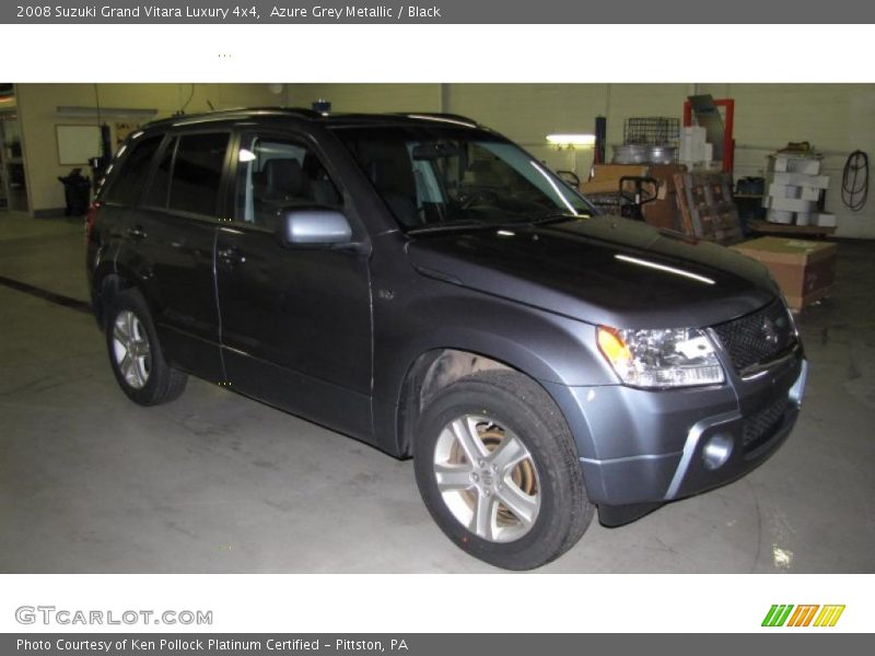 Azure Grey Metallic / Black 2008 Suzuki Grand Vitara Luxury 4x4