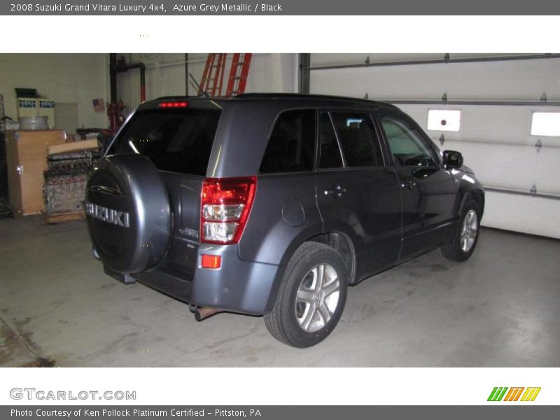 Azure Grey Metallic / Black 2008 Suzuki Grand Vitara Luxury 4x4