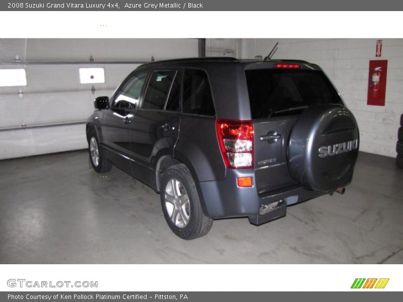 Azure Grey Metallic / Black 2008 Suzuki Grand Vitara Luxury 4x4