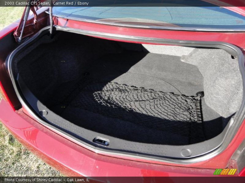 Garnet Red / Ebony 2003 Cadillac CTS Sedan