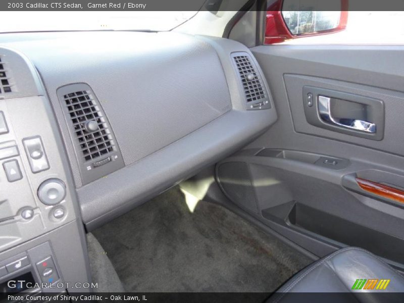 Garnet Red / Ebony 2003 Cadillac CTS Sedan