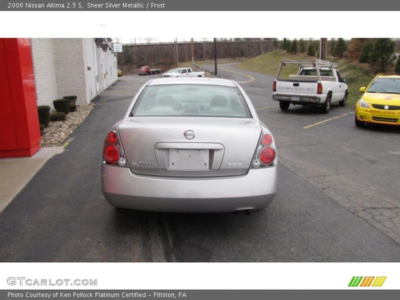 Sheer Silver Metallic / Frost 2006 Nissan Altima 2.5 S