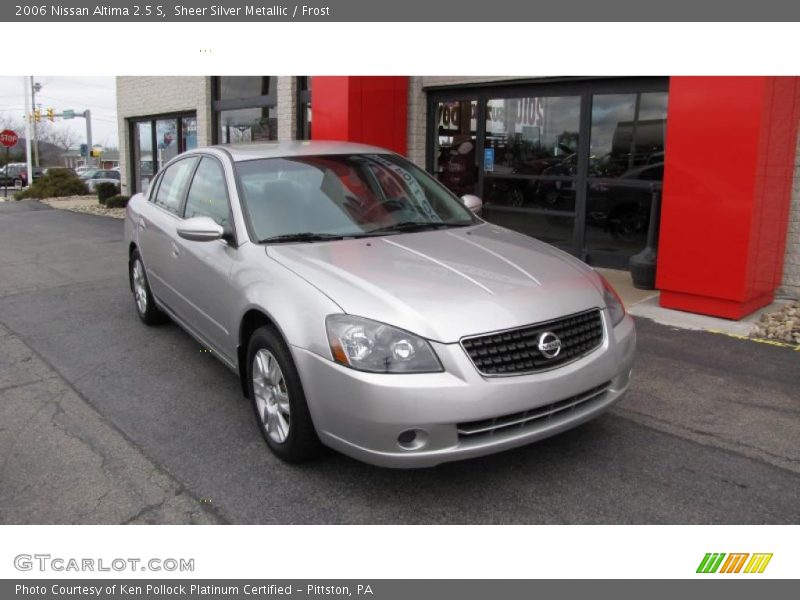Sheer Silver Metallic / Frost 2006 Nissan Altima 2.5 S