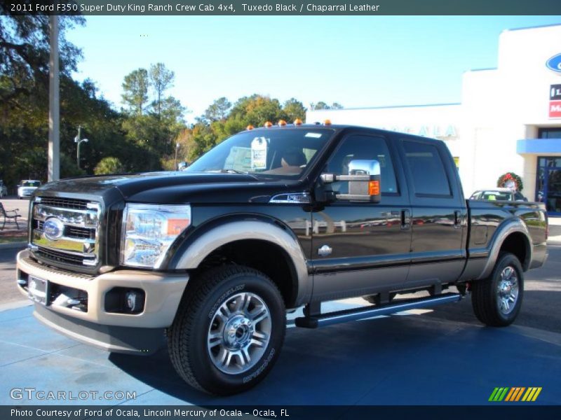  2011 F350 Super Duty King Ranch Crew Cab 4x4 Tuxedo Black