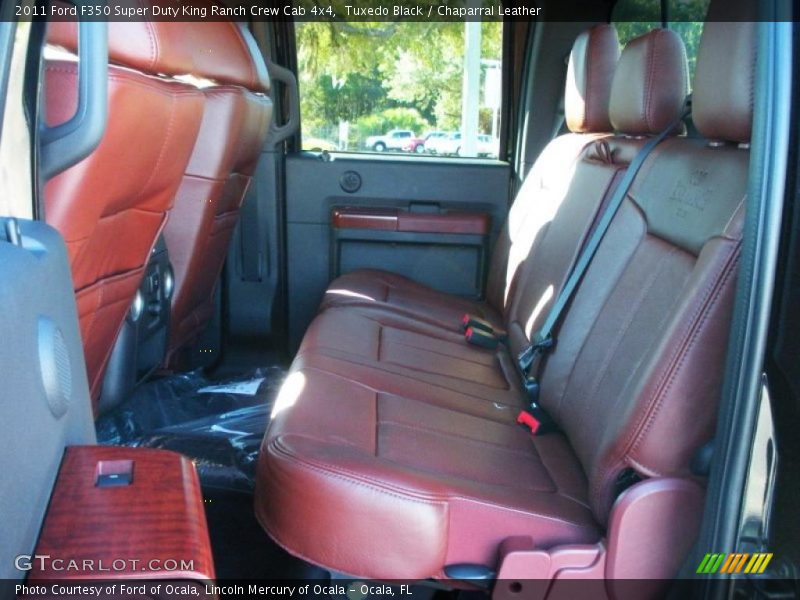  2011 F350 Super Duty King Ranch Crew Cab 4x4 Chaparral Leather Interior