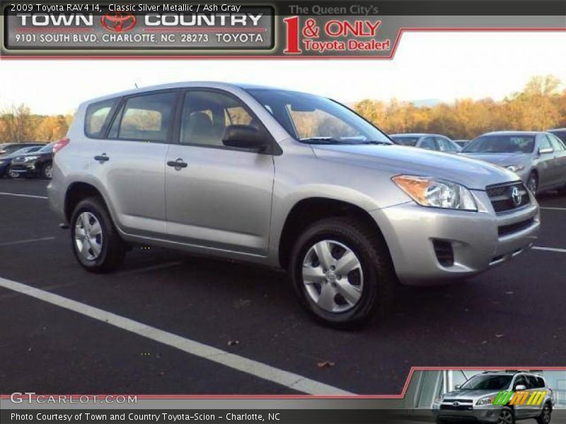 Classic Silver Metallic / Ash Gray 2009 Toyota RAV4 I4