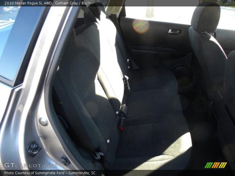 Gotham Gray / Black 2010 Nissan Rogue SL AWD