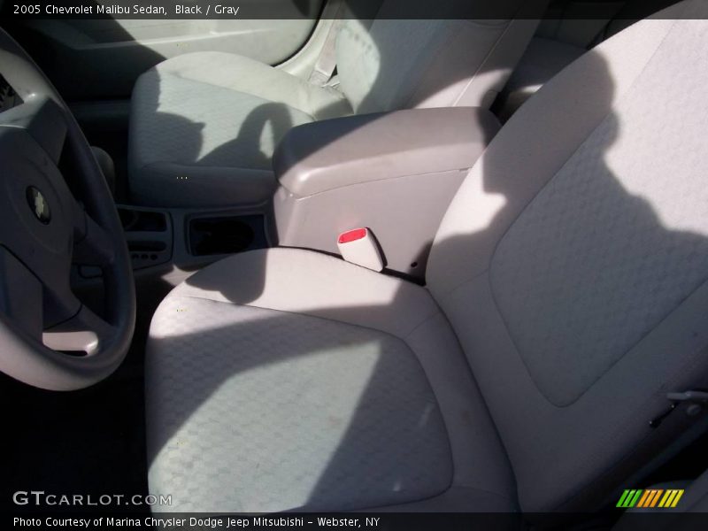 Black / Gray 2005 Chevrolet Malibu Sedan