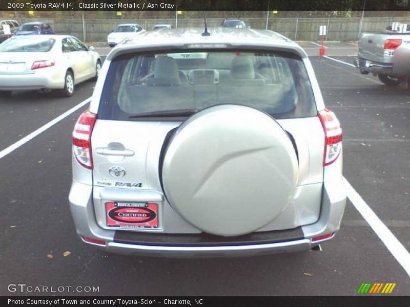 Classic Silver Metallic / Ash Gray 2009 Toyota RAV4 I4