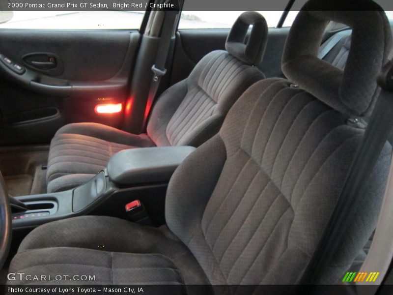 Bright Red / Graphite 2000 Pontiac Grand Prix GT Sedan