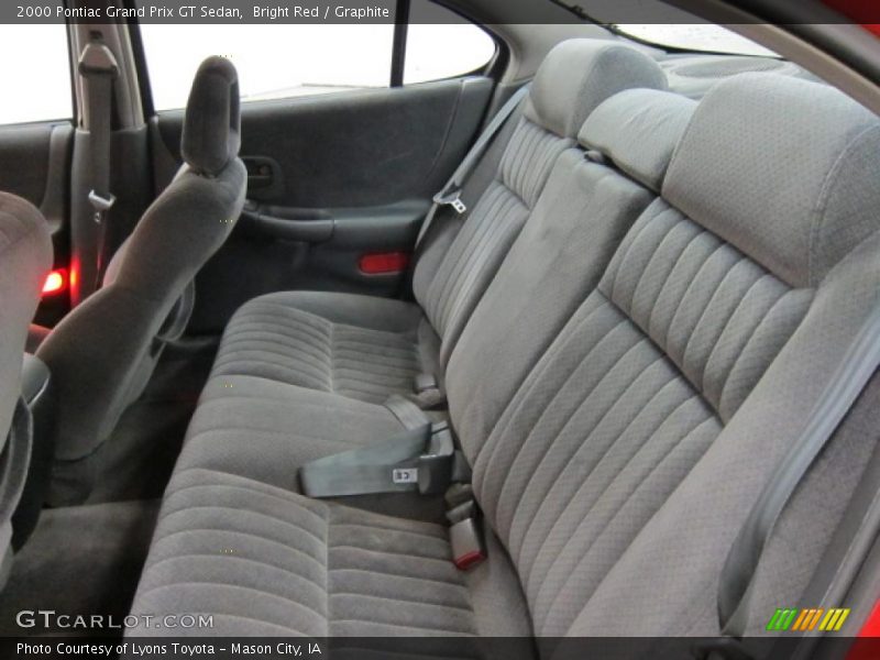 Bright Red / Graphite 2000 Pontiac Grand Prix GT Sedan