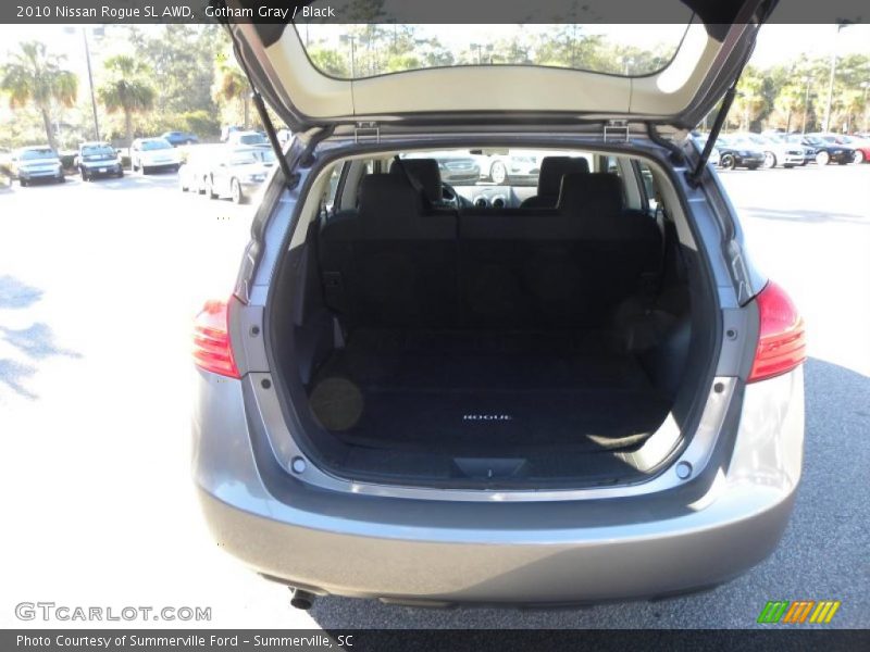 Gotham Gray / Black 2010 Nissan Rogue SL AWD