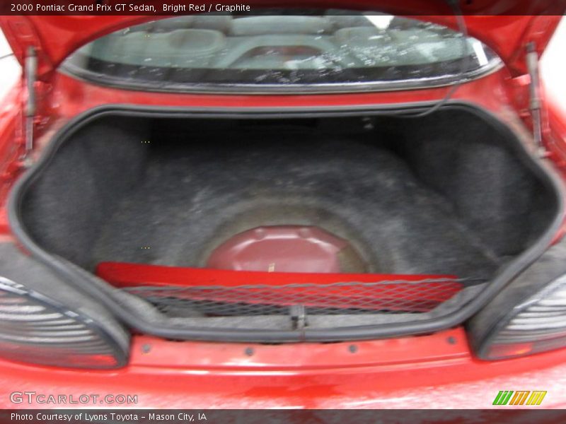 Bright Red / Graphite 2000 Pontiac Grand Prix GT Sedan