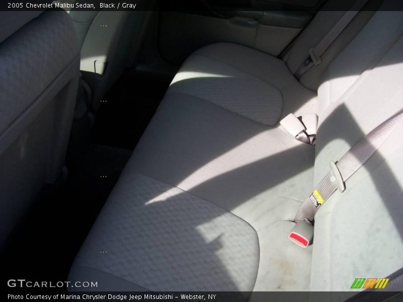 Black / Gray 2005 Chevrolet Malibu Sedan
