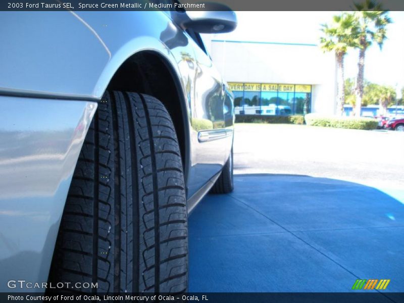 Spruce Green Metallic / Medium Parchment 2003 Ford Taurus SEL