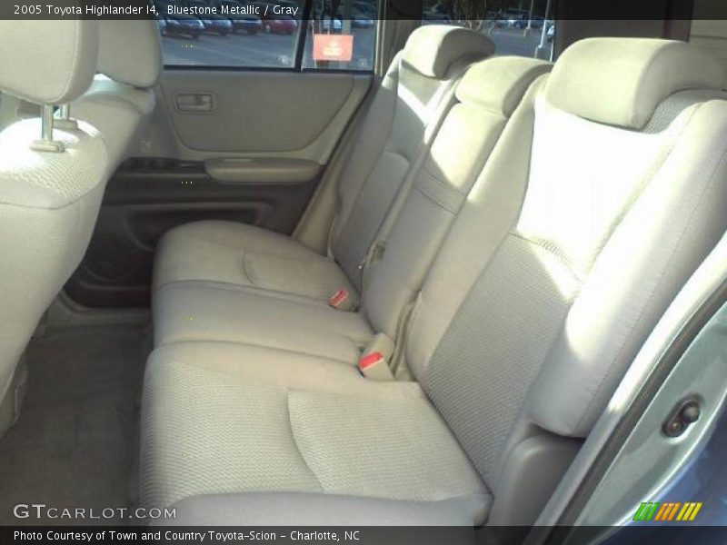 Bluestone Metallic / Gray 2005 Toyota Highlander I4