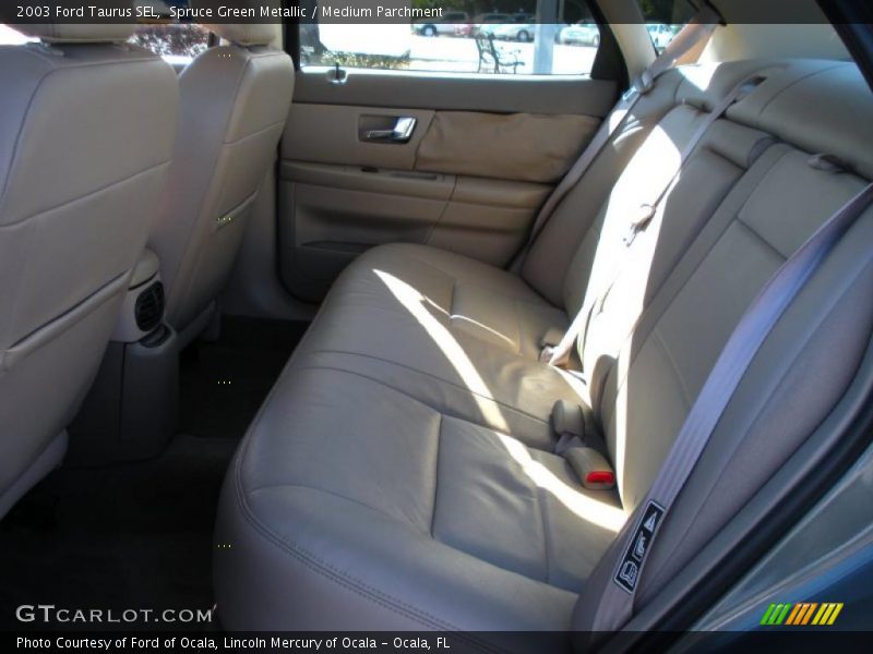 Spruce Green Metallic / Medium Parchment 2003 Ford Taurus SEL