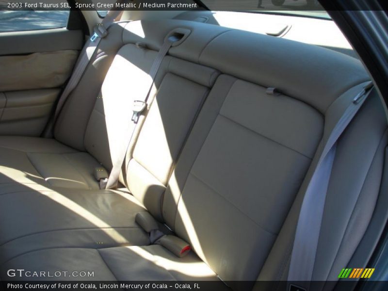 Spruce Green Metallic / Medium Parchment 2003 Ford Taurus SEL