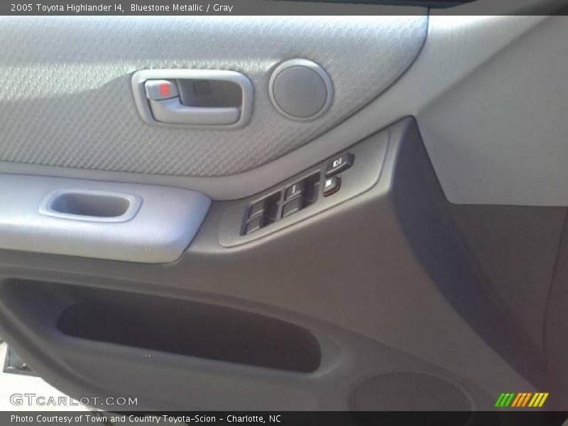 Bluestone Metallic / Gray 2005 Toyota Highlander I4