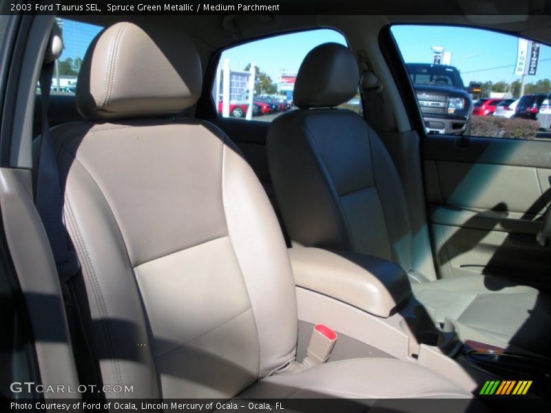 Spruce Green Metallic / Medium Parchment 2003 Ford Taurus SEL