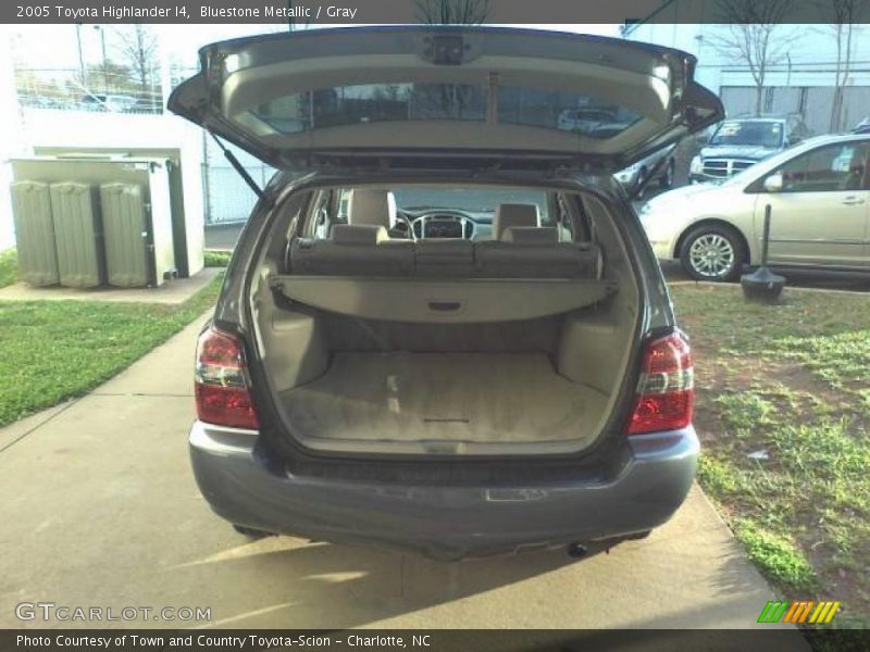 Bluestone Metallic / Gray 2005 Toyota Highlander I4