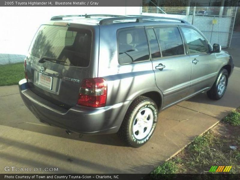 Bluestone Metallic / Gray 2005 Toyota Highlander I4