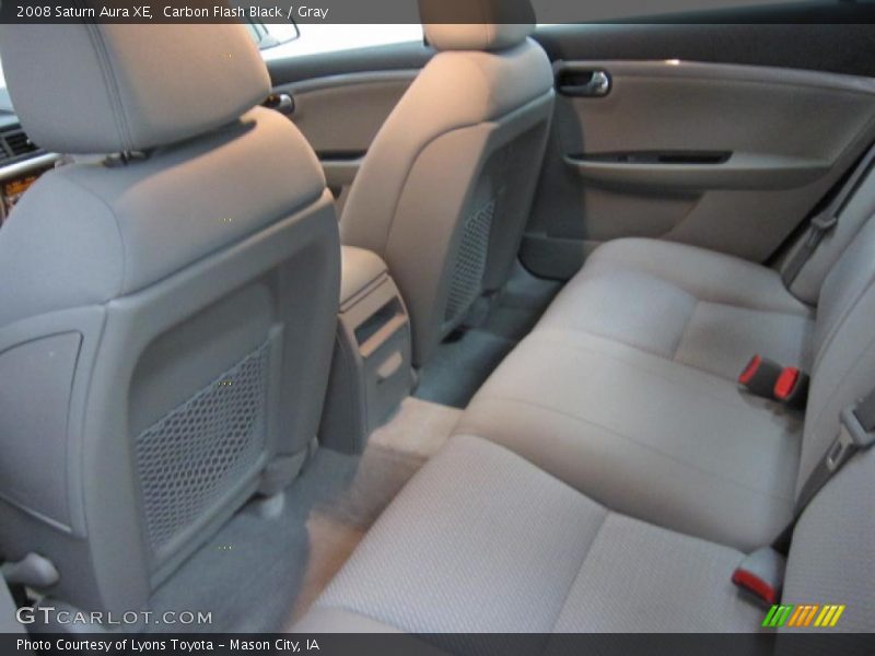 Carbon Flash Black / Gray 2008 Saturn Aura XE