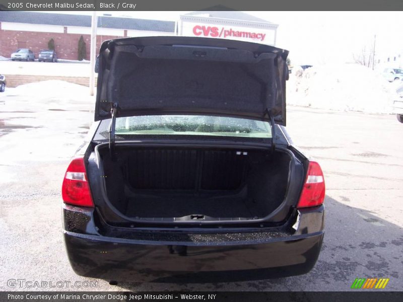 Black / Gray 2005 Chevrolet Malibu Sedan
