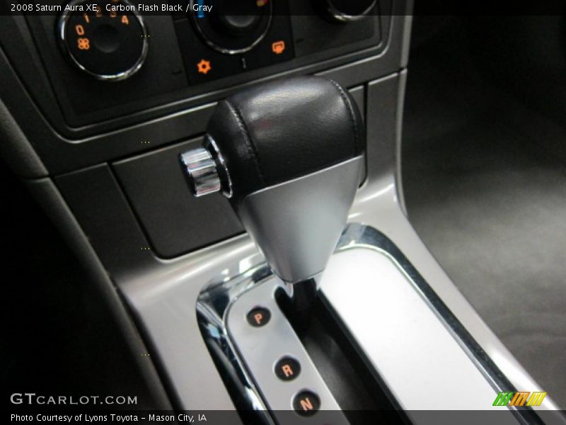 Carbon Flash Black / Gray 2008 Saturn Aura XE