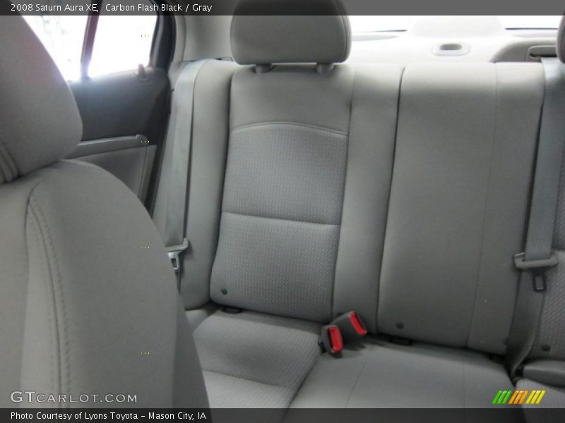 Carbon Flash Black / Gray 2008 Saturn Aura XE