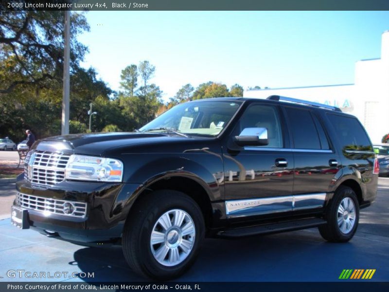 Black / Stone 2008 Lincoln Navigator Luxury 4x4