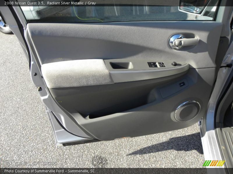 Radiant Silver Metallic / Gray 2008 Nissan Quest 3.5