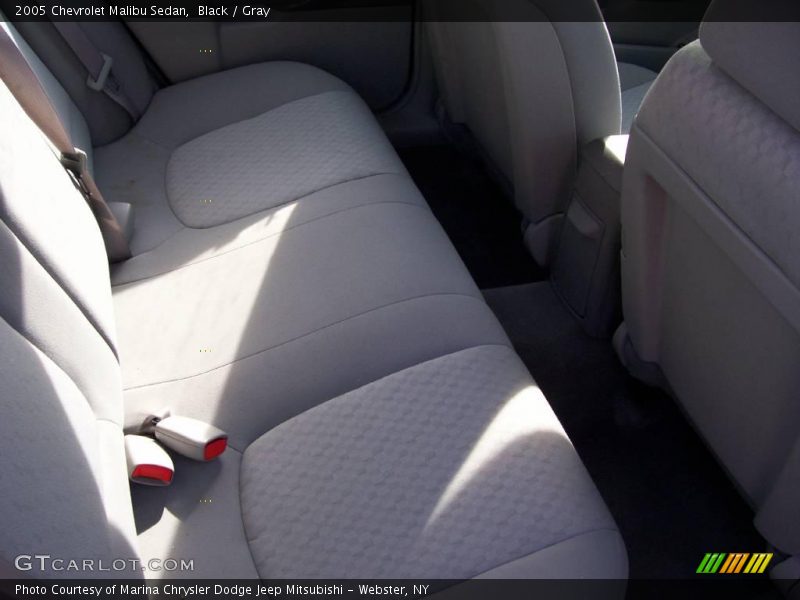 Black / Gray 2005 Chevrolet Malibu Sedan
