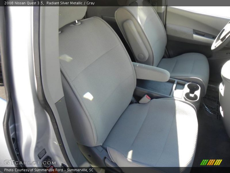 Radiant Silver Metallic / Gray 2008 Nissan Quest 3.5