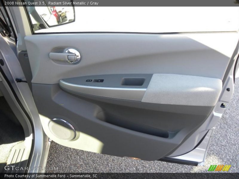 Radiant Silver Metallic / Gray 2008 Nissan Quest 3.5