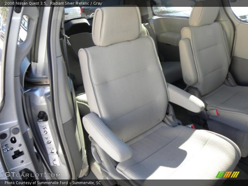 Radiant Silver Metallic / Gray 2008 Nissan Quest 3.5
