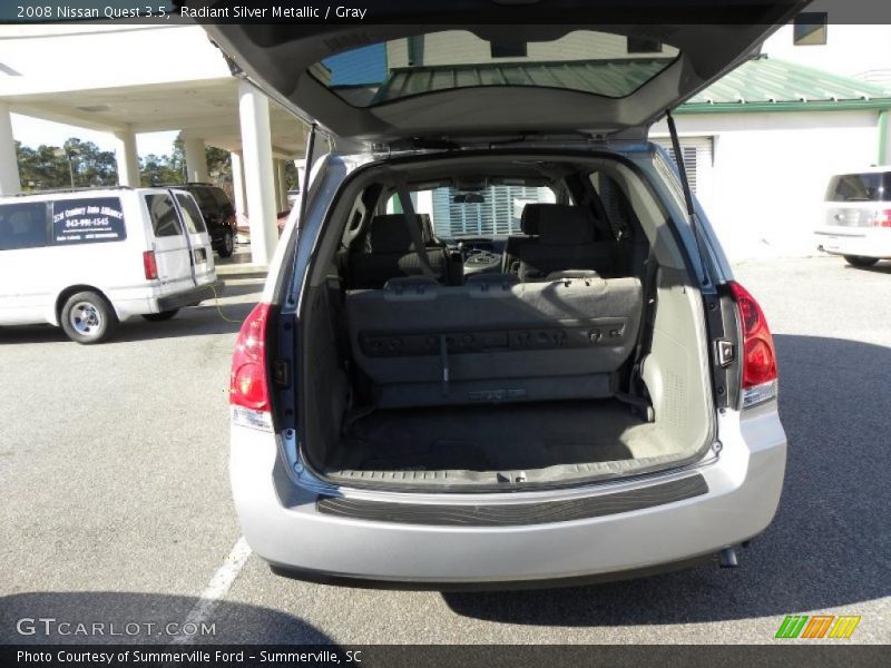 Radiant Silver Metallic / Gray 2008 Nissan Quest 3.5