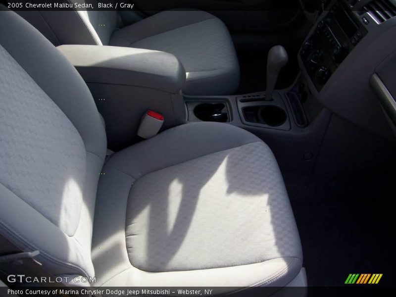 Black / Gray 2005 Chevrolet Malibu Sedan