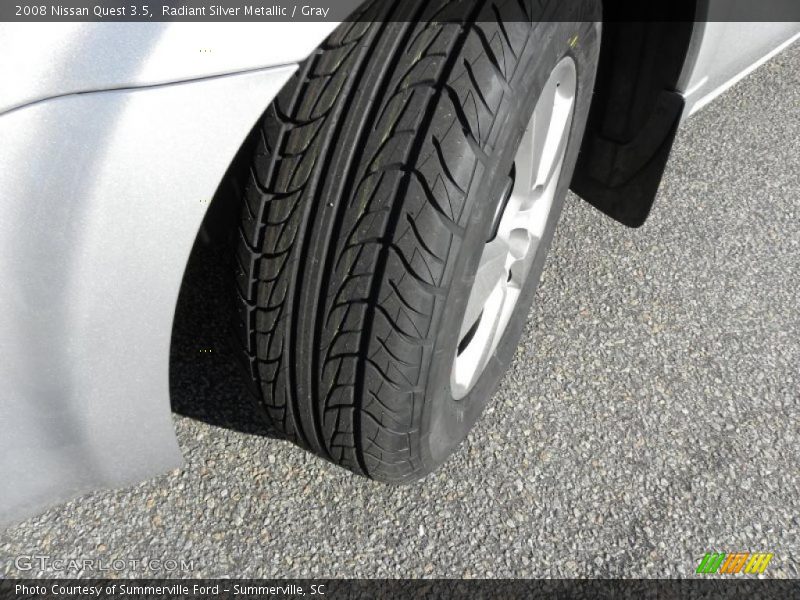 Radiant Silver Metallic / Gray 2008 Nissan Quest 3.5